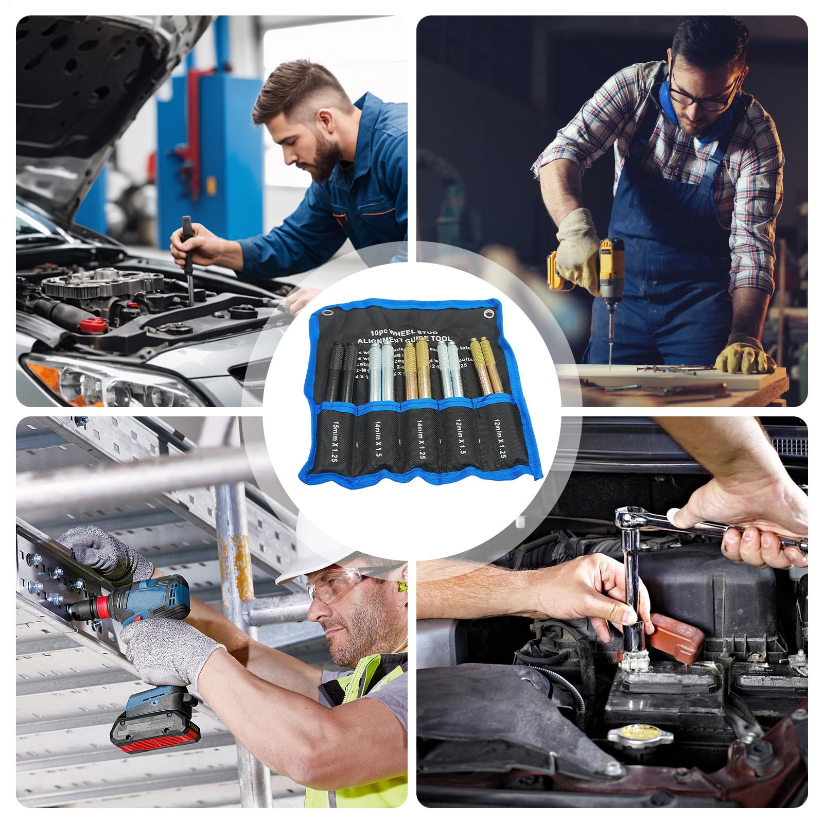 Tools In Workshop - Wheel Alignment Stud Pin 10 Pieces