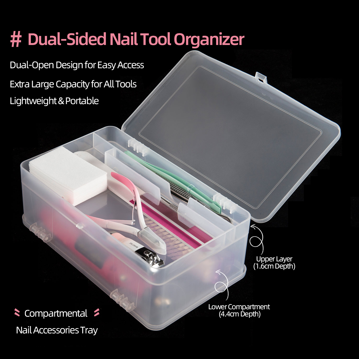 Dual-Open 2-Tier Super Capacit - Workshop Tools Cabinet recension och pris