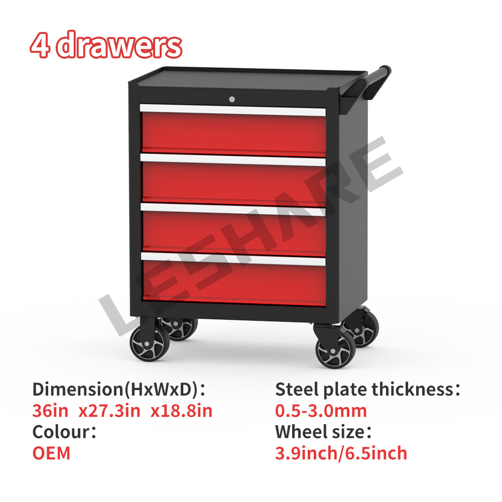 China OEM Wholesale 4 Drawer R - Workshop Tools Cabinet recension och pris