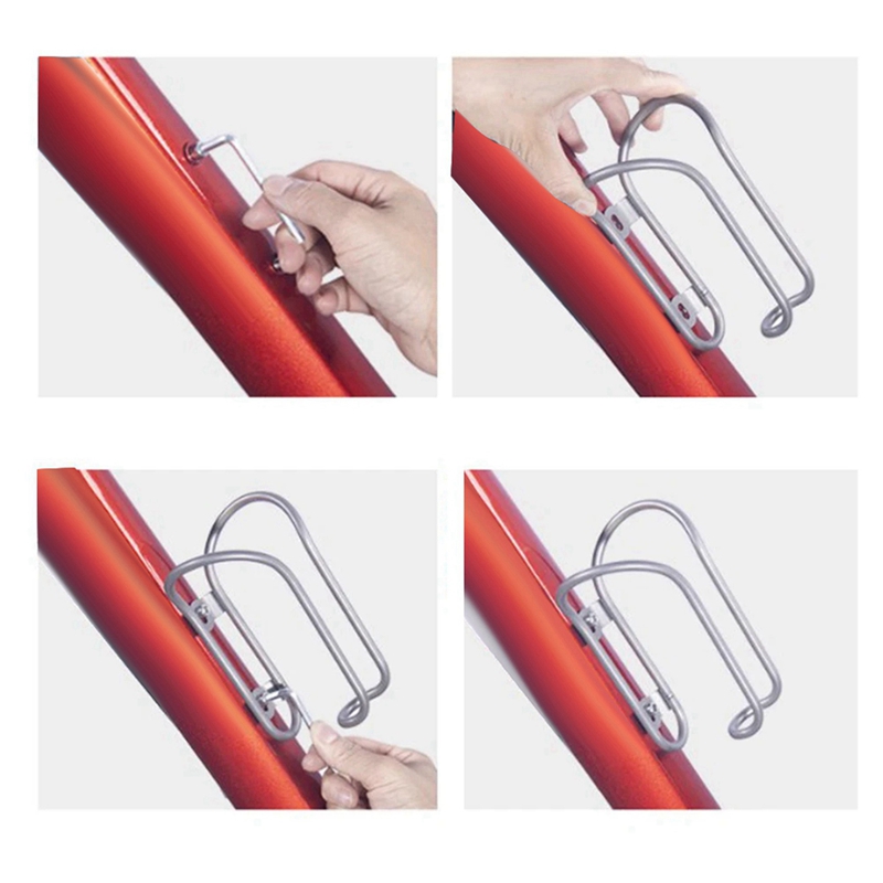 2X Bicycle Kettle Rack Titaniu - Screw Organizer Kit recension och pris