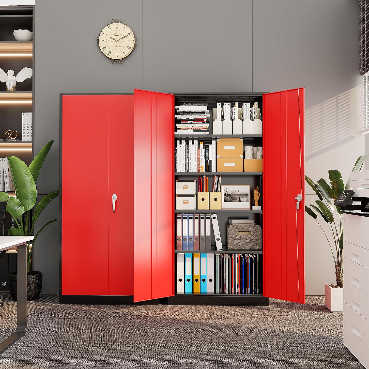Heavy Duty Metal Garage Storag - Workshop Tools Cabinet recension och pris