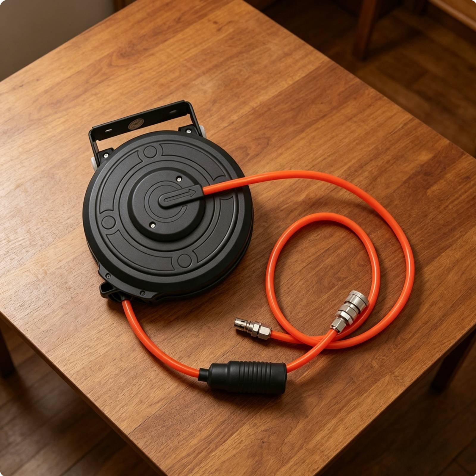 Retractable Pneumatic Air Hose - Tools In Workshop recension och pris