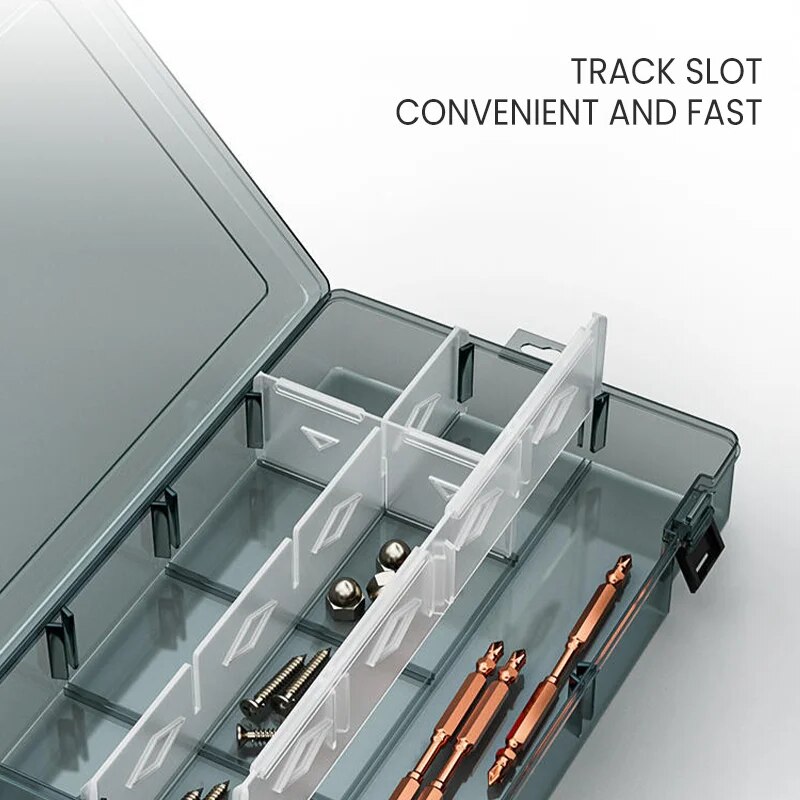 AIRAJ Plastic Tool Parts Box S - Screw Organizer Kit recension och pris