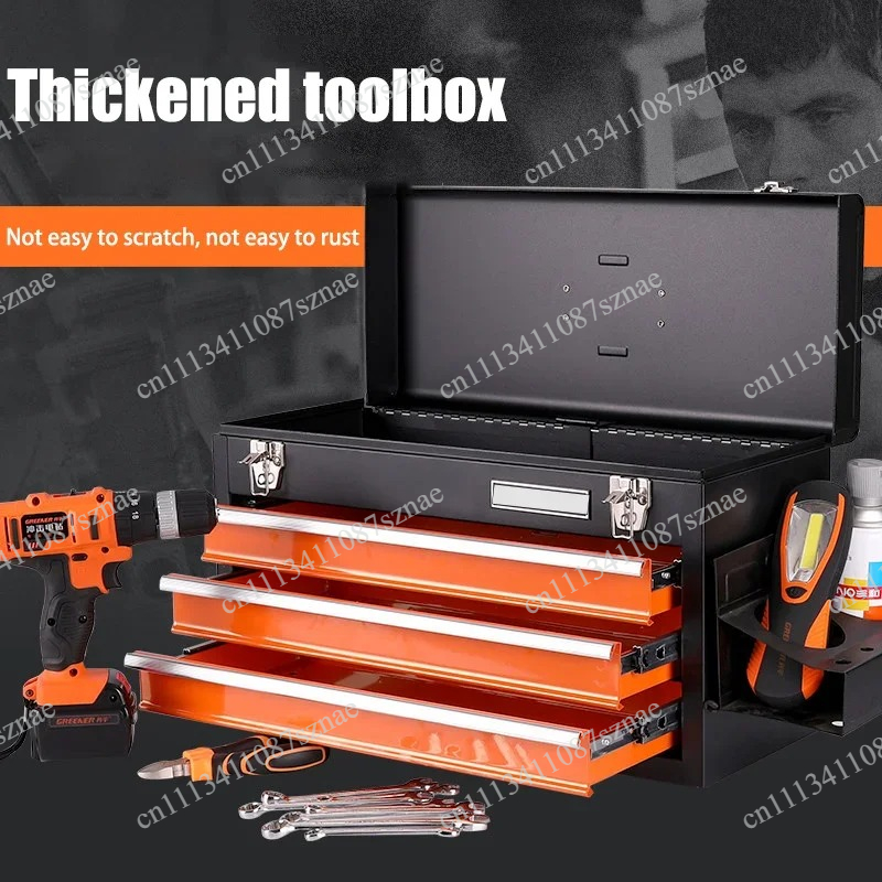Portable 4-Drawer Tool Storage - Workshop Tools Cabinet recension och pris