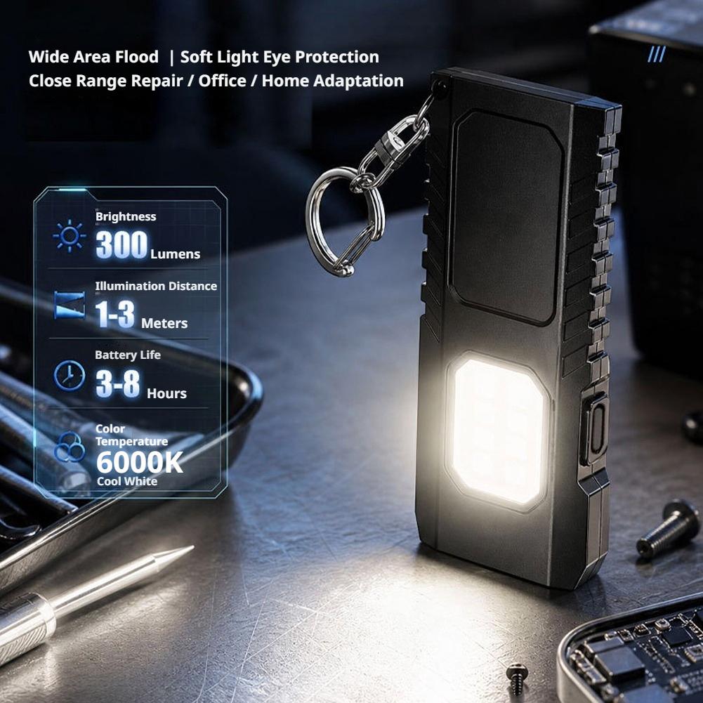 Mini Edc Keychain Flashlight U - Tools In Workshop recension och pris