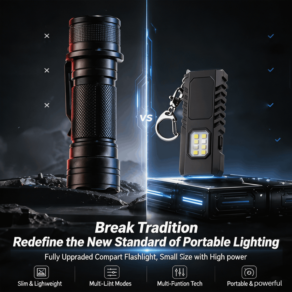 Mini Edc Keychain Flashlight U - Tools In Workshop recension och pris